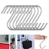 10 ks Kuchyňské háčky ve tvaru S Věšák na oblečení Držáky na ukládání Organizér