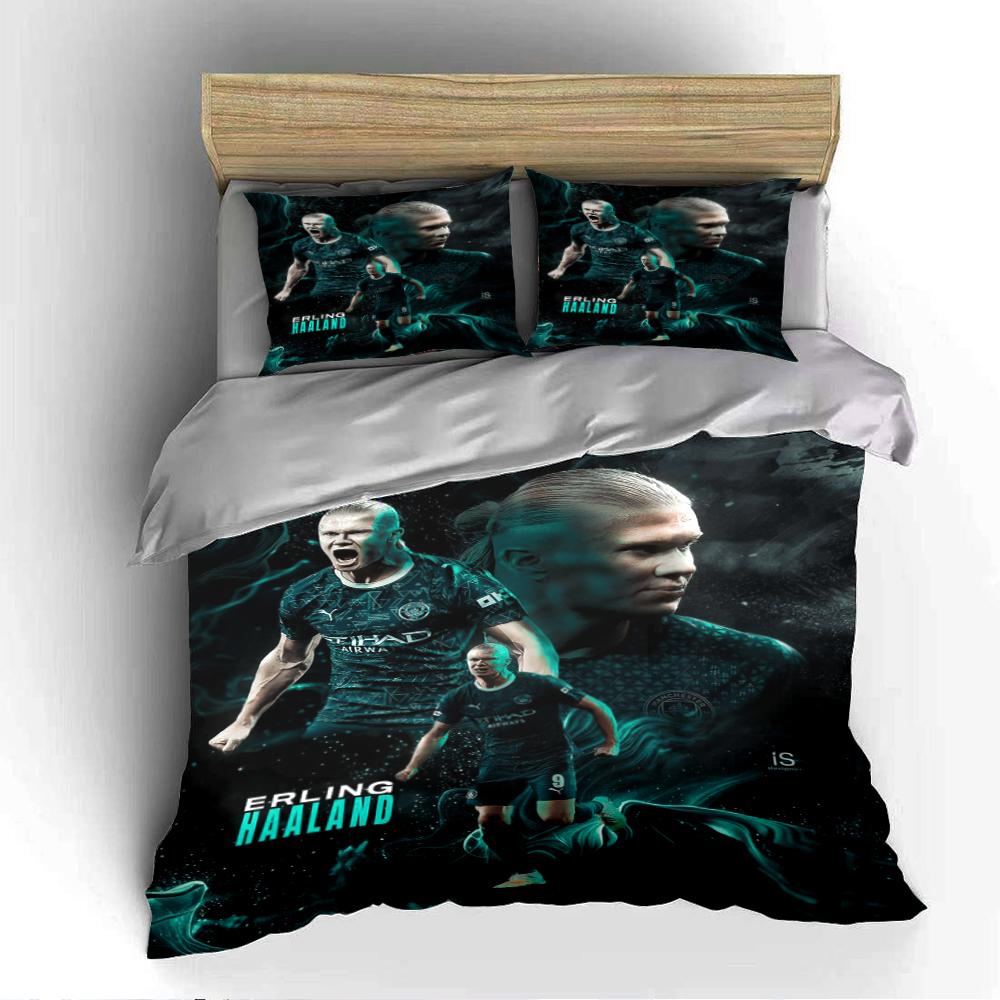 Set Biancheria da Letto Stella del Calcio Set Biancheria da Letto (1 copripiumino, 2 federe, piumino non incluso)