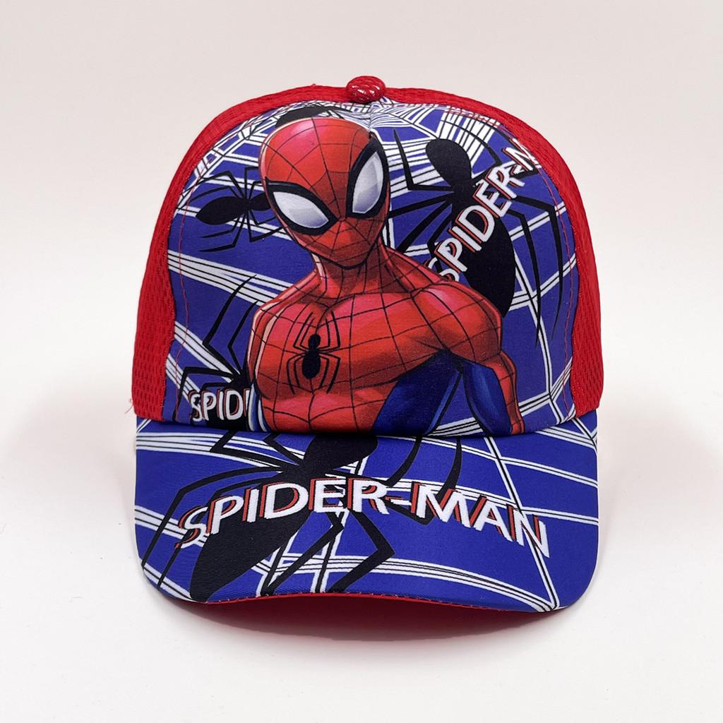 Spiderman Cartoon Baseball Cap For Boys Summer Sun Protection And Breathability