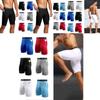 Men's Funktions Compression Shorts For Fitness And Sports Moisture-wicking Polyester Fabric Mid-length