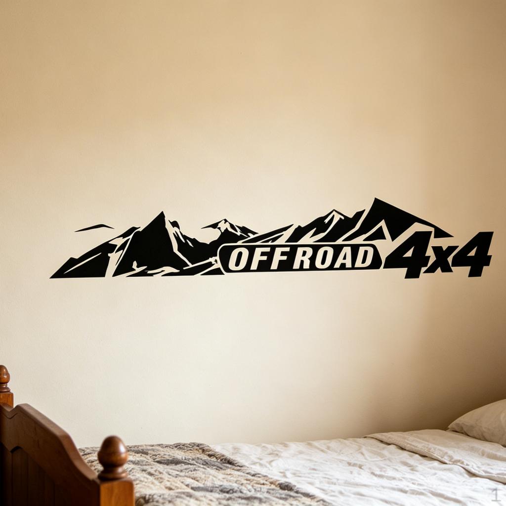 Car Stickers Decals Vehicle Easy to Install Use Body Side Creative for