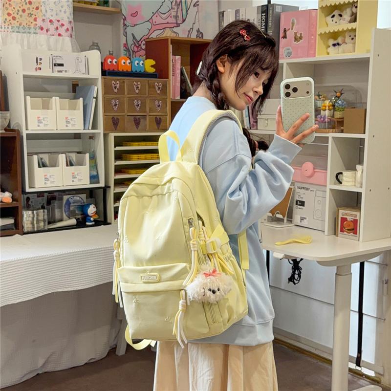 Bow Student Schoolbag Large Capacity Backpack