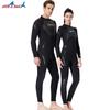Unisex 1.5mm Long-Sleeve Wetsuit for Warmth and Sun Protection – Ideal for Surfing and Snorkeling
