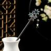 Kanzashi Simple Stylish Parts Accessory Hairpin Yukata Graduation Ceremony Bun Hair Ornament Single Insertion Charm Traditional Clothing Hairstyle He