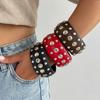 Vintage Chunky Bangle Bohemian Irregular Geometric Bracelet Retro Hand Ring  Summer Party Jewelry