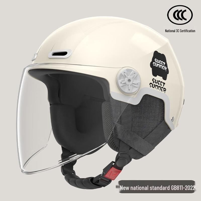 GOWKE 3C Certified All-Season Half Helmet One Size