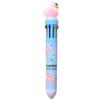 10 Colors Ballpoint Pen Cute Cartoon Dinosaur Color Retractable Pen Multicolor in 1