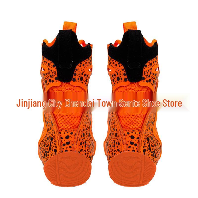 Unisex High-Top Boxing and Wrestling Shoes - Non-Slip Martial Arts Training Boots 916 Fitness