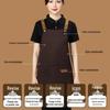 Custom Waterproof & Oilproof Apron - Stain-Resistant Workwear for Kitchen & Advertising Gift