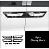 For Kia Carnival 2022-2023 Glossy Black Side Door Handle Bowl Molding Cover Trim