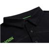 Apache Langley Black Performance Polo Shirt