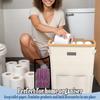 Toilet Paper Storage Basket Toilet Paper Storage Rack, Stylish Tissue Box, Suitable For Bathroom Or Cabinet Waterproof Container