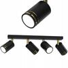 Ceiling Lamp Black Gold Movable Led Gu10 Polish Lamp Spot Spotlight