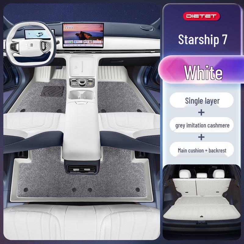 Galaxy Starship 7 TPE2025 Foot Mats for Geely Galaxy EM-i Car Interior Accessories