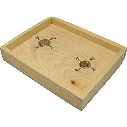 IMEX EL ZORRO Plancha para rajar aceitunas 2 tamaños 20 x 17 cm - 61001