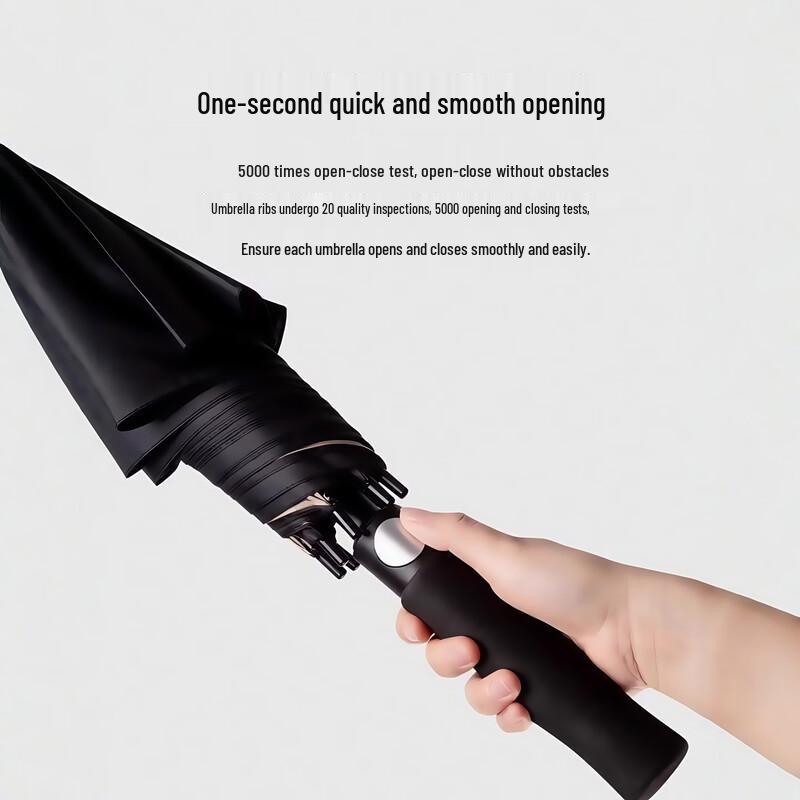 Hanyou Large Automatic Double-Layer Stick Umbrella