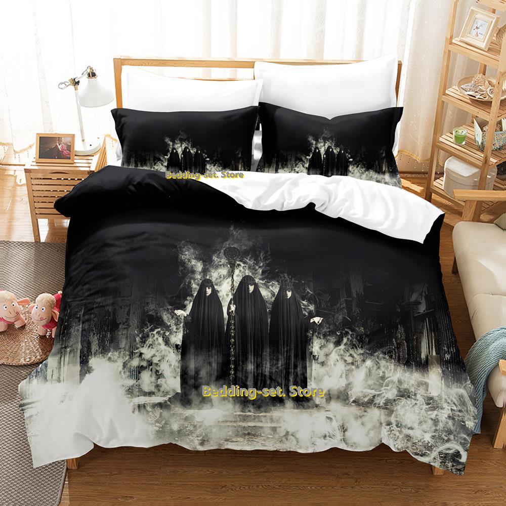Comforter Babymetal Band Bedding Set Single Twin Full Queen King Size Bed Set Adult Kid Bedroom Three-Piece Suits 3D Anime Bed Sheet
