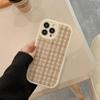 Fleece Cloth Small Fragrance Style 14pro Max IPhone Case IPhone 13 Checked 12 Suitable for 15 Houndstooth 11 X