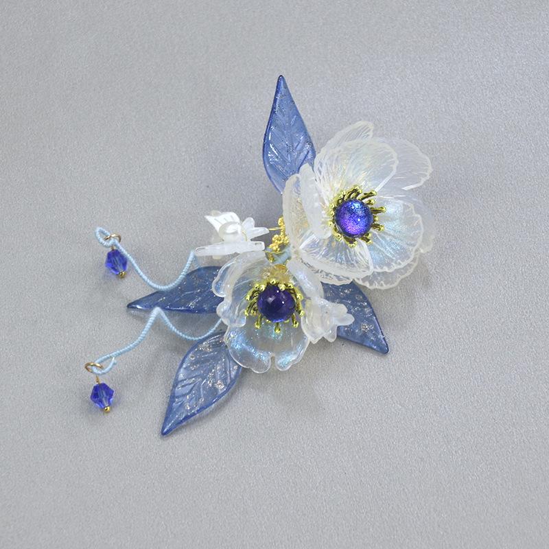 Super Fairy Flower Hairpins Side Clips Pearl Headpieces for Women Girls Daily Hair Jewelry Bride Wedding Hairclips Fashion