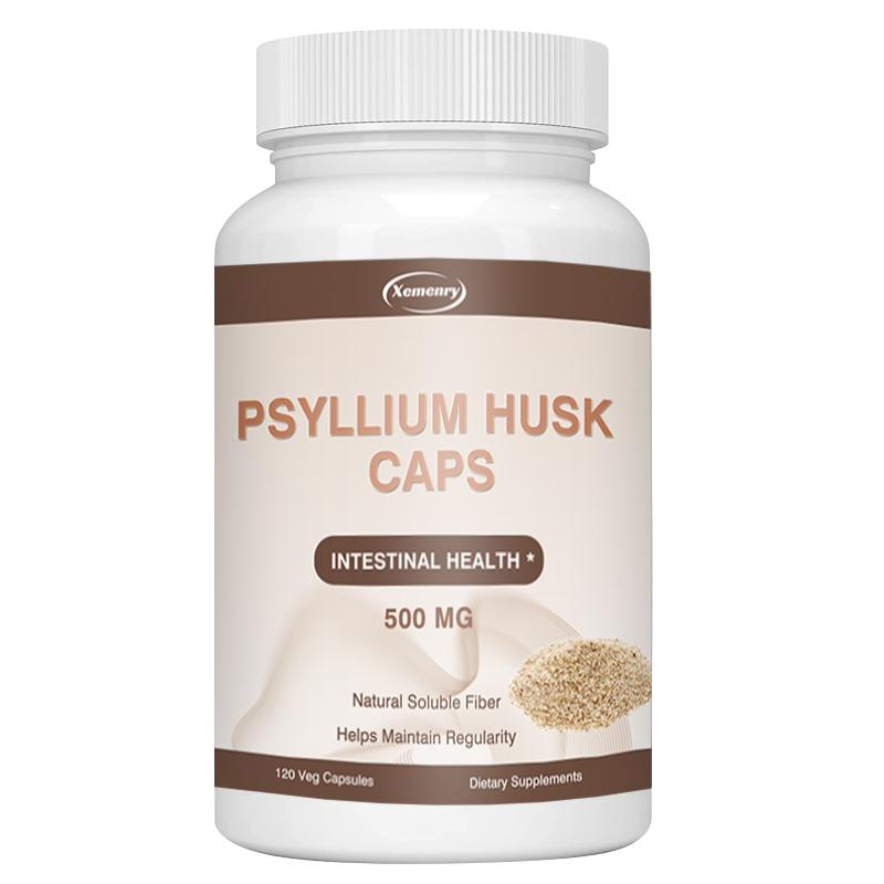 

XEMENRY Premium Psyllium Husk Capsules help promote regular bowel movements and digestion, and relieve constipation. 120