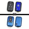 SecondStage Suzuki Smart Key Cover Type 22 Vehicle Sliding Wagon R Jewelry Collection Lapis Lazuli S030P03 (Hybrid Only, Door, Spacia, Solio, Smile,
