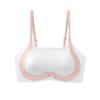 Growing Adolescent Girl Thin Middle and High School Student Fixed Cup Sports Vest Seamless Bra