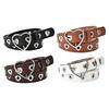 Buckle Decoration Belt Fashion Heart-Shaped Eyelet Hollow Girl Jeans Shorts Porous