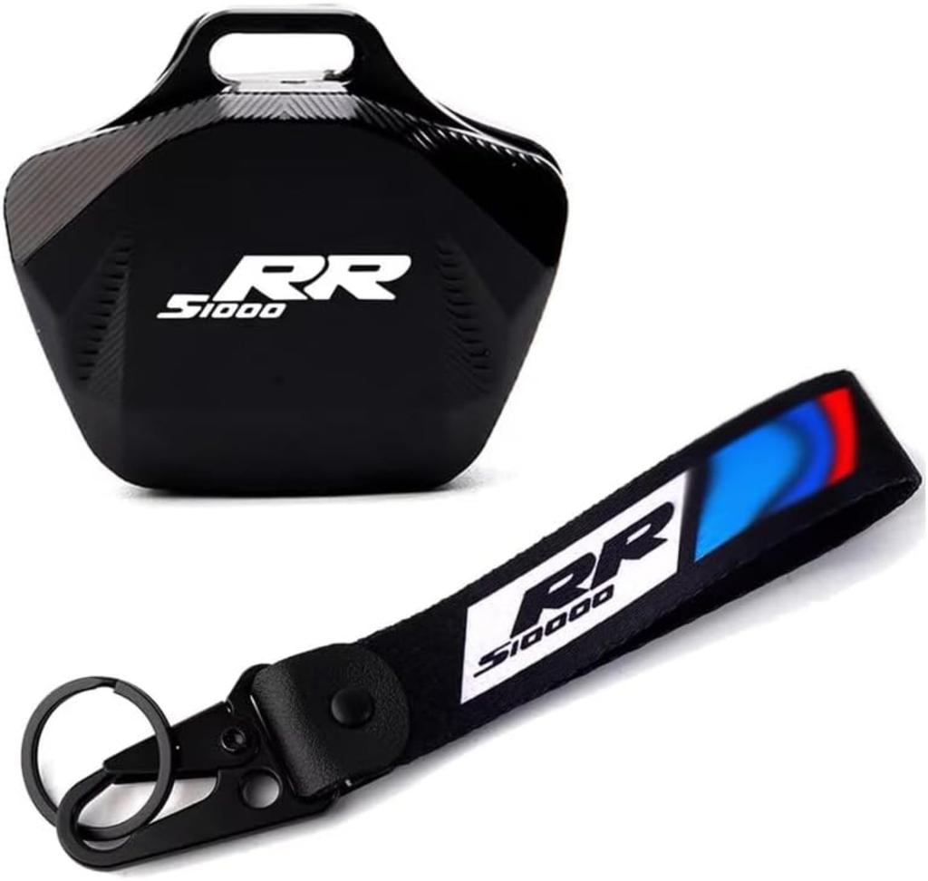 [DOMOPAY] For S1000RR S1000rr 2010-2023 Motorcycle Accessories CNC Key Cover Shell Embroidery Badge Keychain