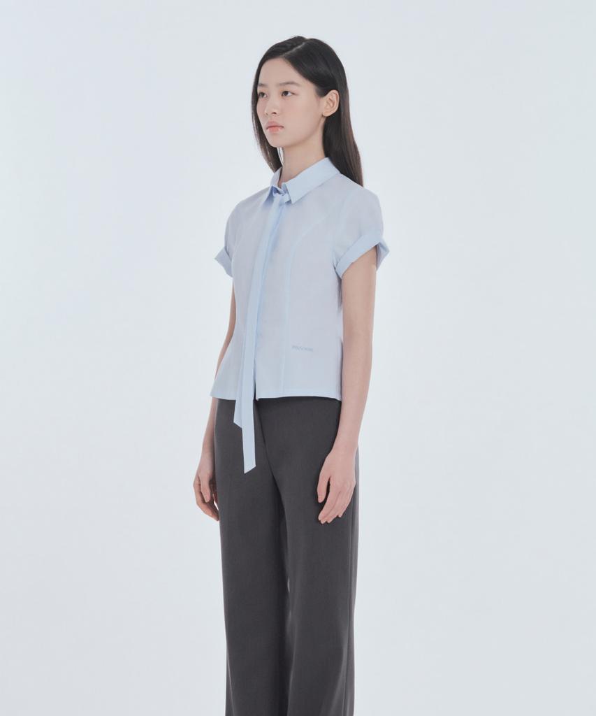 Mausolleum Emma Straight Fit Slacks - Charcoal