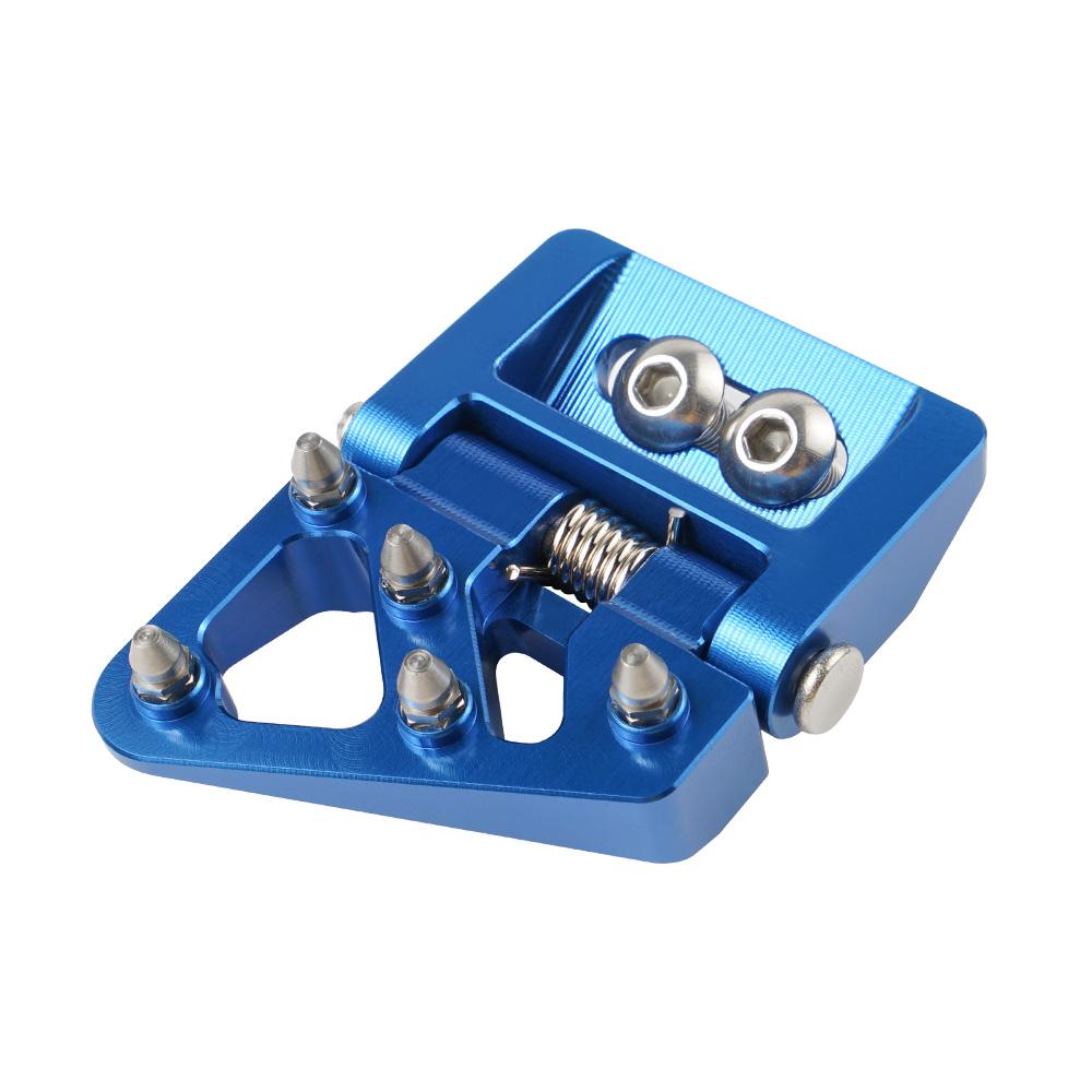 NICECNC For GasGas EC 300 2021-2024 EC 250 EC250F MC 125 MC 250 MC250F EX EXF 250 350 Folding Brake Pedal Tip For KTM EXC 300 синий