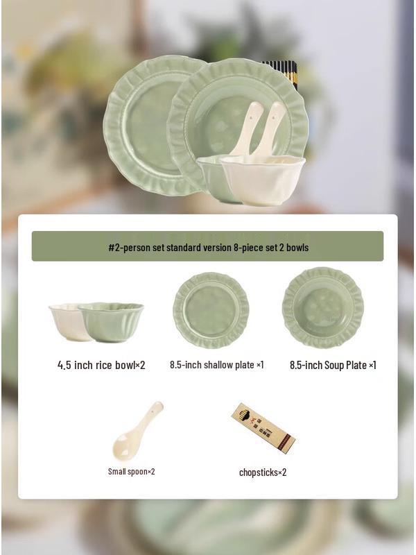 Modellanka Floral Ceramic Dinnerware Set