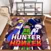 Hunter X Hunter Anime Characters Rug Non-slip rug suitable for living room and bedroom sofas