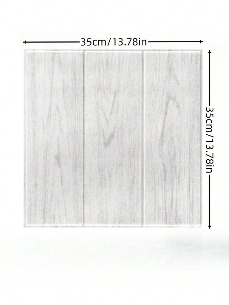 Home decoration supplies Wall decoration peel wallpaper brick detachable wallpaper peel paste self-adhesive 5 sheets 1 set