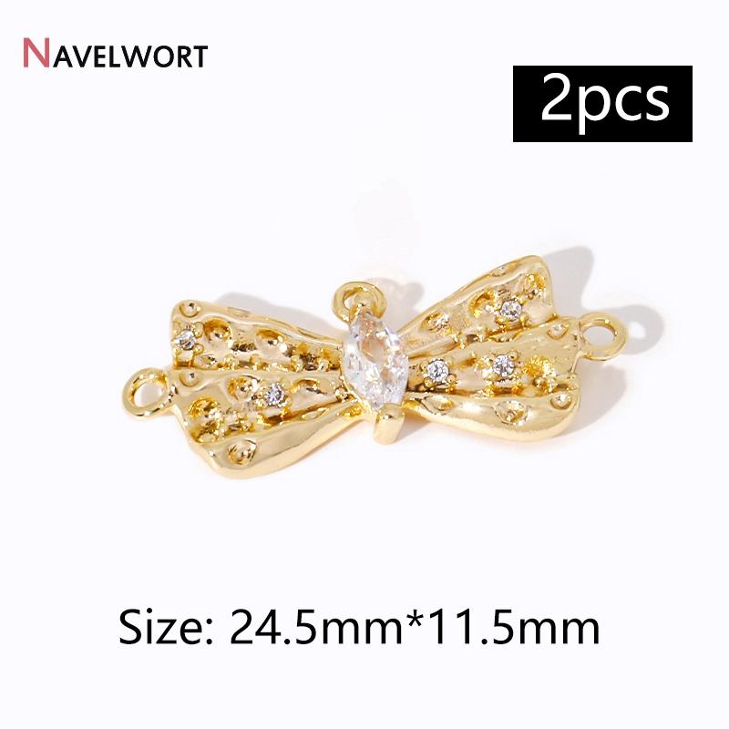 2Pcs 14K Gold Plated Brass Metal Conch Pendant,Charms For Jewelry Making,DIY Earring Bracelet Necklace Making Findings Supplies