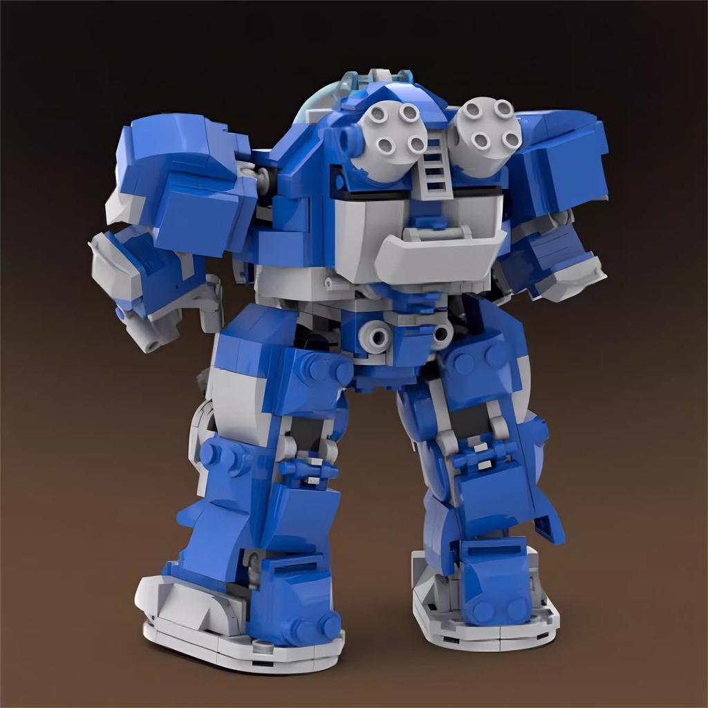 M-180081 Starcraft Travel Interstellar Ocean Compatible  Puzzle Children'S Assembling Robot