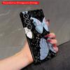 2DFlat Samsung Phone Case Butterfly & Floral Pattern Phone Case Applicable To Galaxy S22 S23 S24 S25ULTRA S26 A12 A13 A14 A15 A16