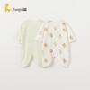 Tongtai Infant Summer Cotton Butterfly Romper 2-Piece Set