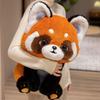 35/45cm Sitzende Cartoon Koala Waschbär Roter Panda Puppe Plüschtier Stofftier Kawaii Zootier Plüschtier Geburtstagsgeschenk
