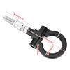 European Car CNC Trailer Tow Hook Fits for 3 Series E39 E92 E91 E90 E46 E36 (Black)