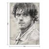 Sam Heughan - Jamie Fraser Throw Blanket bed plaid Extra Large Throw Bed linens for sofa Blankets