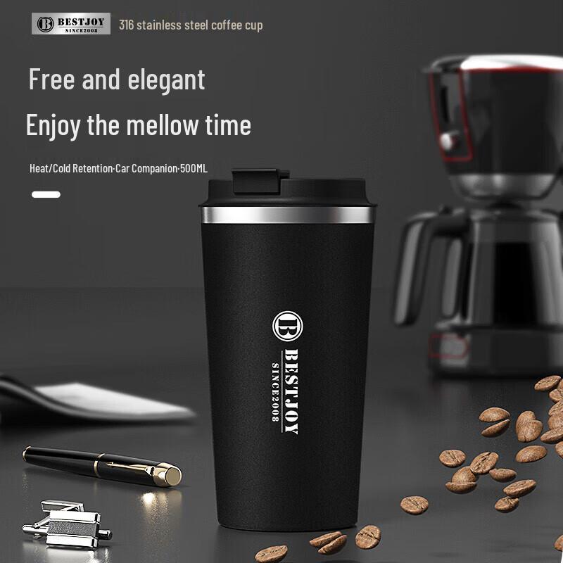 FUGUANG 316 Stainless Steel 500ml Insulated Travel Mug
