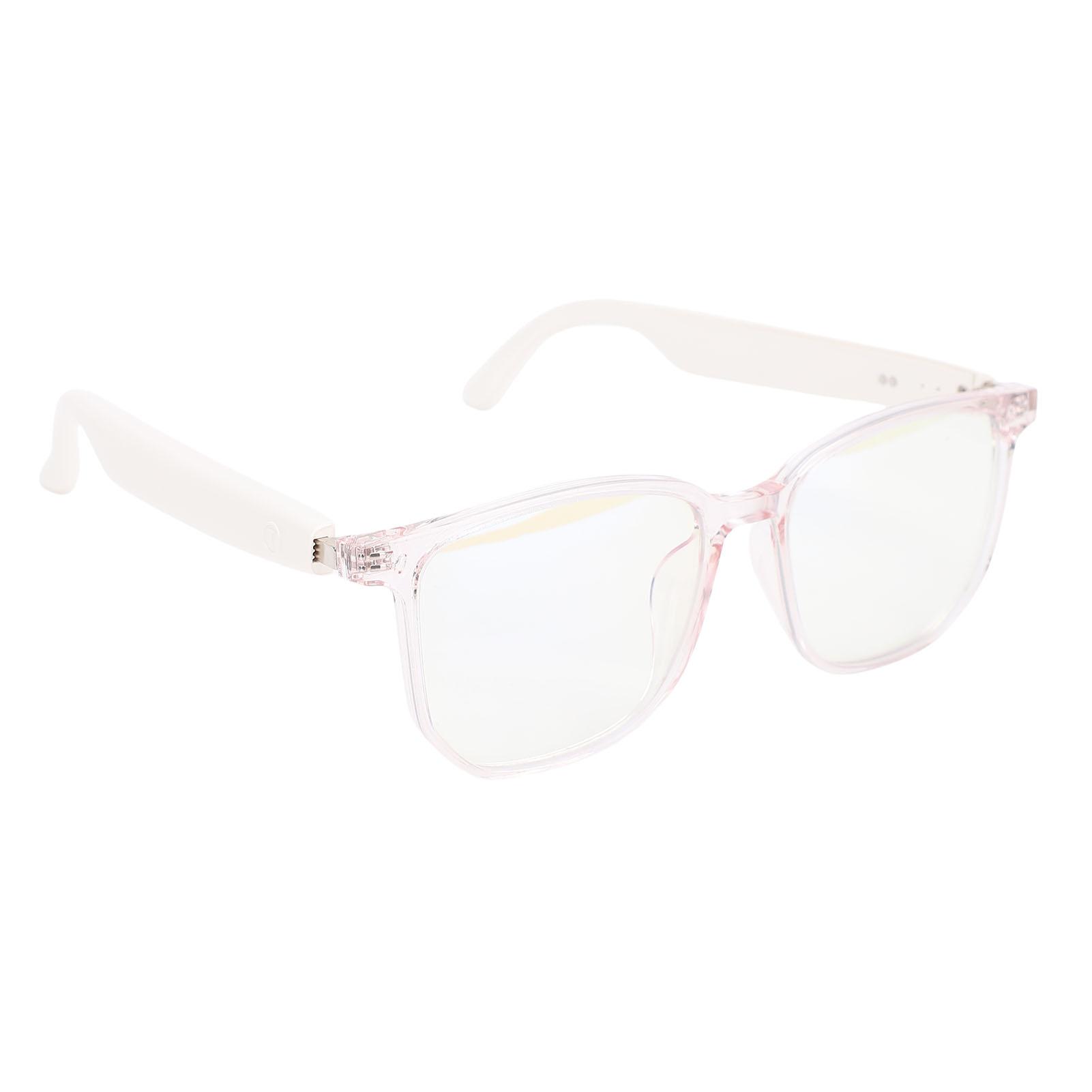 

Умные очки с линзами, фильтрующими синий свет, звуковые очки Bluetooth 5.4 с сенсорным управлением, голосовой помощник с искусственным интеллектом, фотосъемка розовый