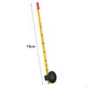 Aquarium-Thermometer, Glashalterung, tragbare Dekoration, Saugnapf, Teich