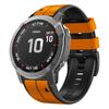 Pulseira de relógio 22mm 26mm Pulseira de silicone para Garmin Fenix 7 7X 6 6X 5 5X Pulseira de relógio de liberação rápida para Garmin Fenix 3/3 HR/3 Pulseiras de relógio de safira