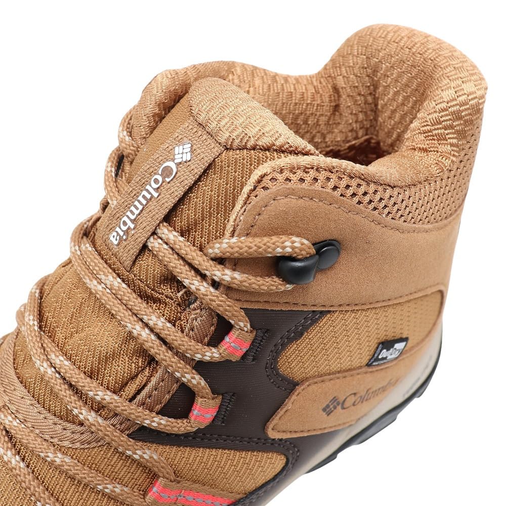 Columbia Sabre Five Mid Outdry Elk Red Wide, Coral, 25.5cm