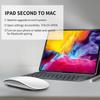 Magic Dual Mode Wireless Mouse Bluetooth Touch Slim Rechargeable Ergonomic for Macbook Air Pro PC Laptop Computer Notebook