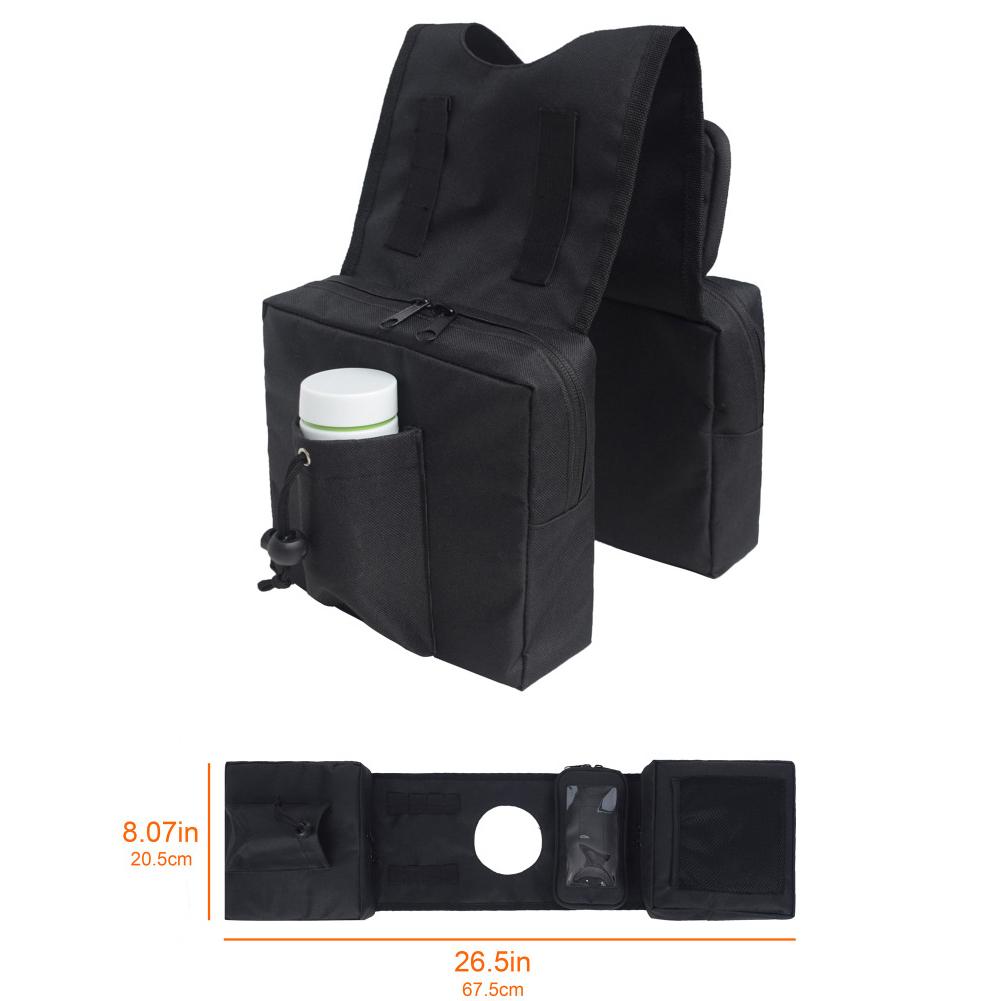 Universal Motorcycles Snowmobiles ATV Tank Top Saddle Bag Waterproof Phone Touch Rack Bag