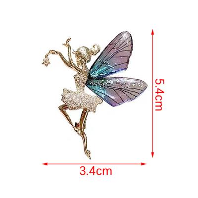 Butterfly Fairy Brooches  Creative Clothing Accessories Pin Exquisite Pin