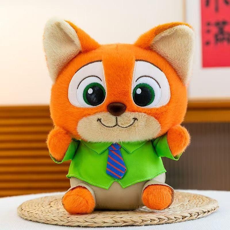 New Zootopia 2 Plush Toys Judy Hopps And Nick Wilde Anime Stuffed Dolls Xmas Plushie Girls Birthday Toys Gifts