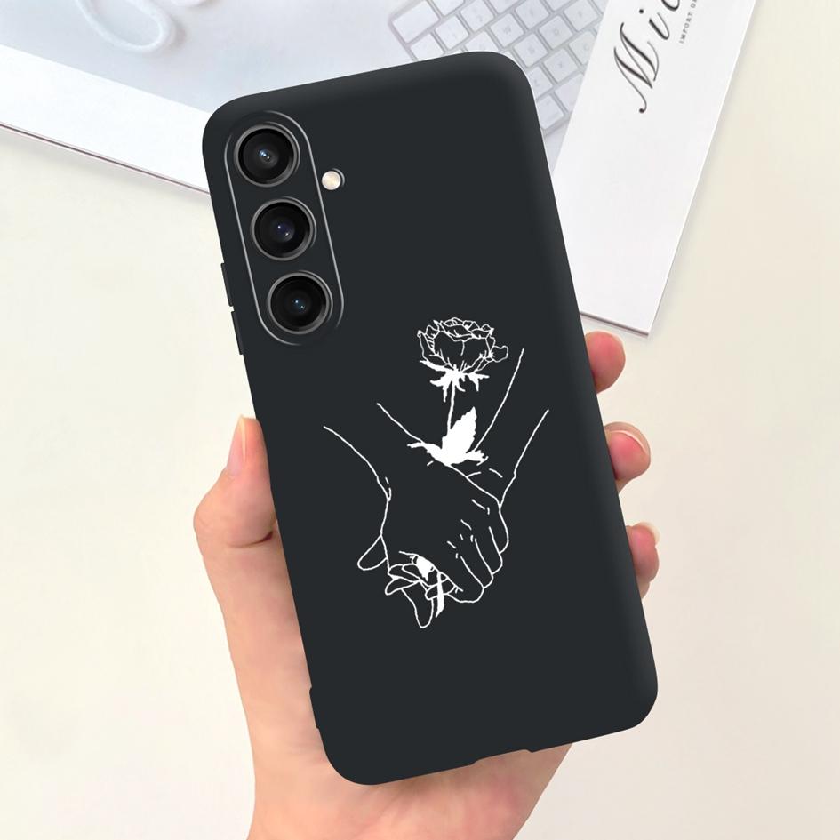 For Samsung A15 Case A05 A05S A25 4G Cover Cute Love Heart Butterfly Silicone Soft Fundas For Samsung Galaxy A15 SM-A155F Bumper